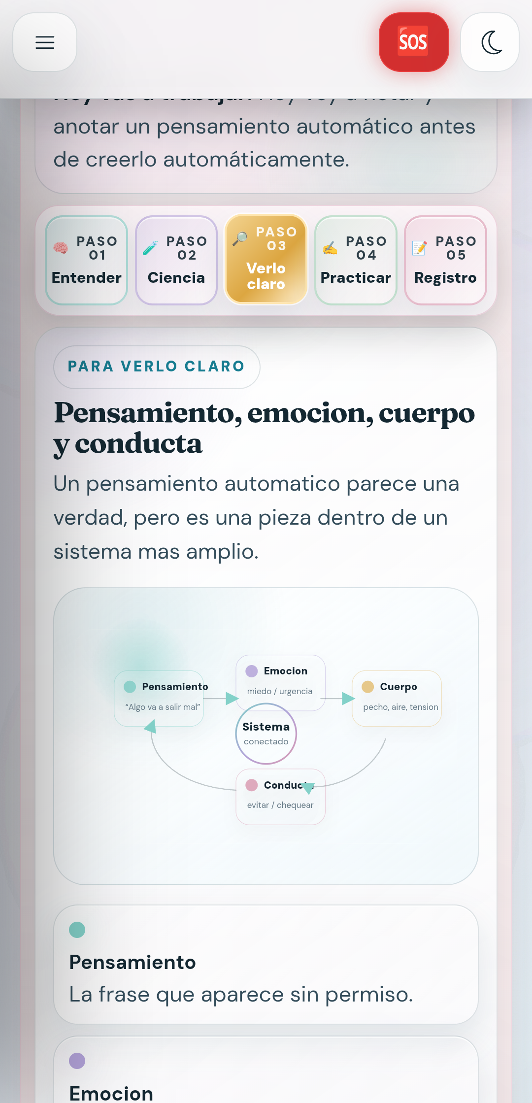 Día con gráfico de progreso